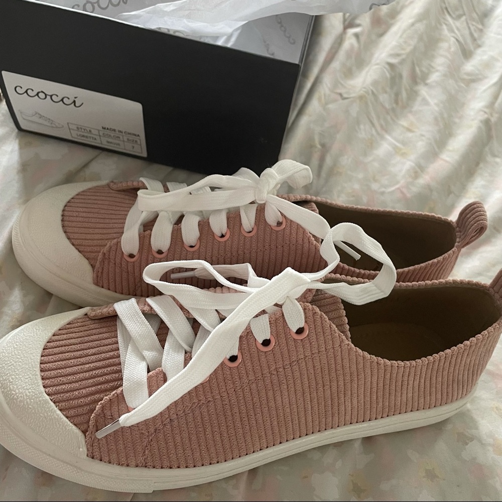 “Ccocci” Mauve Colored Sneakers